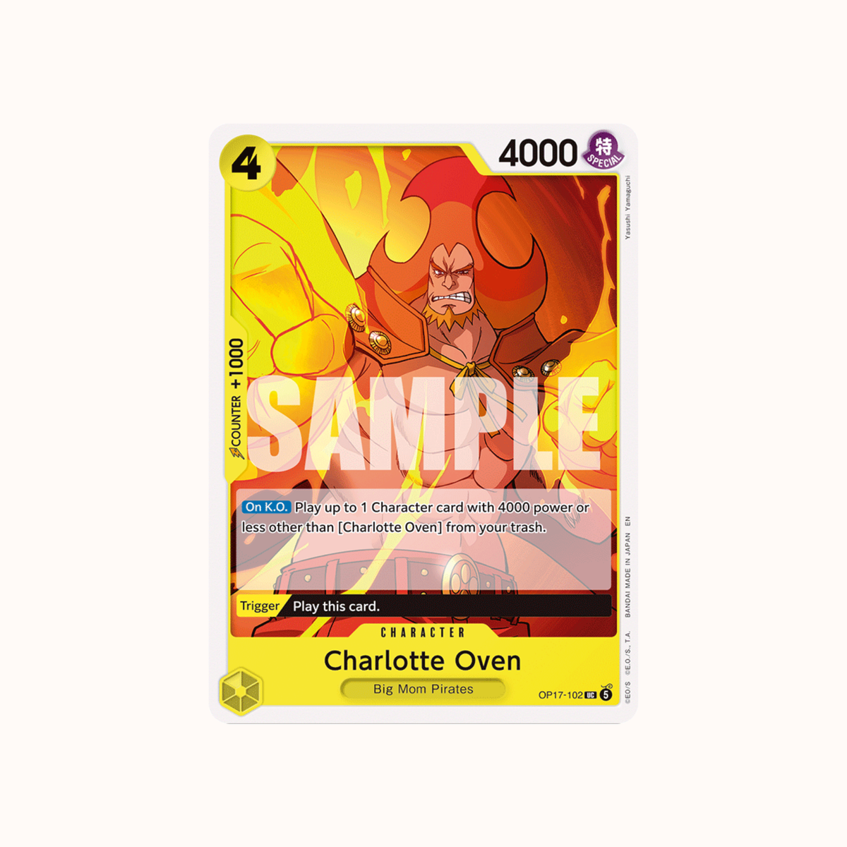 Charlotte Oven OP17-102 One Piece Card Game OP-17