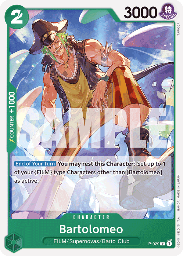 Bartolomeo P-029_R1 (Reprint)