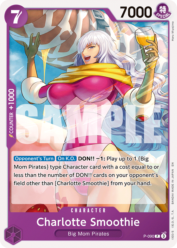 Charlotte Smoothie P-090 (Reprint)