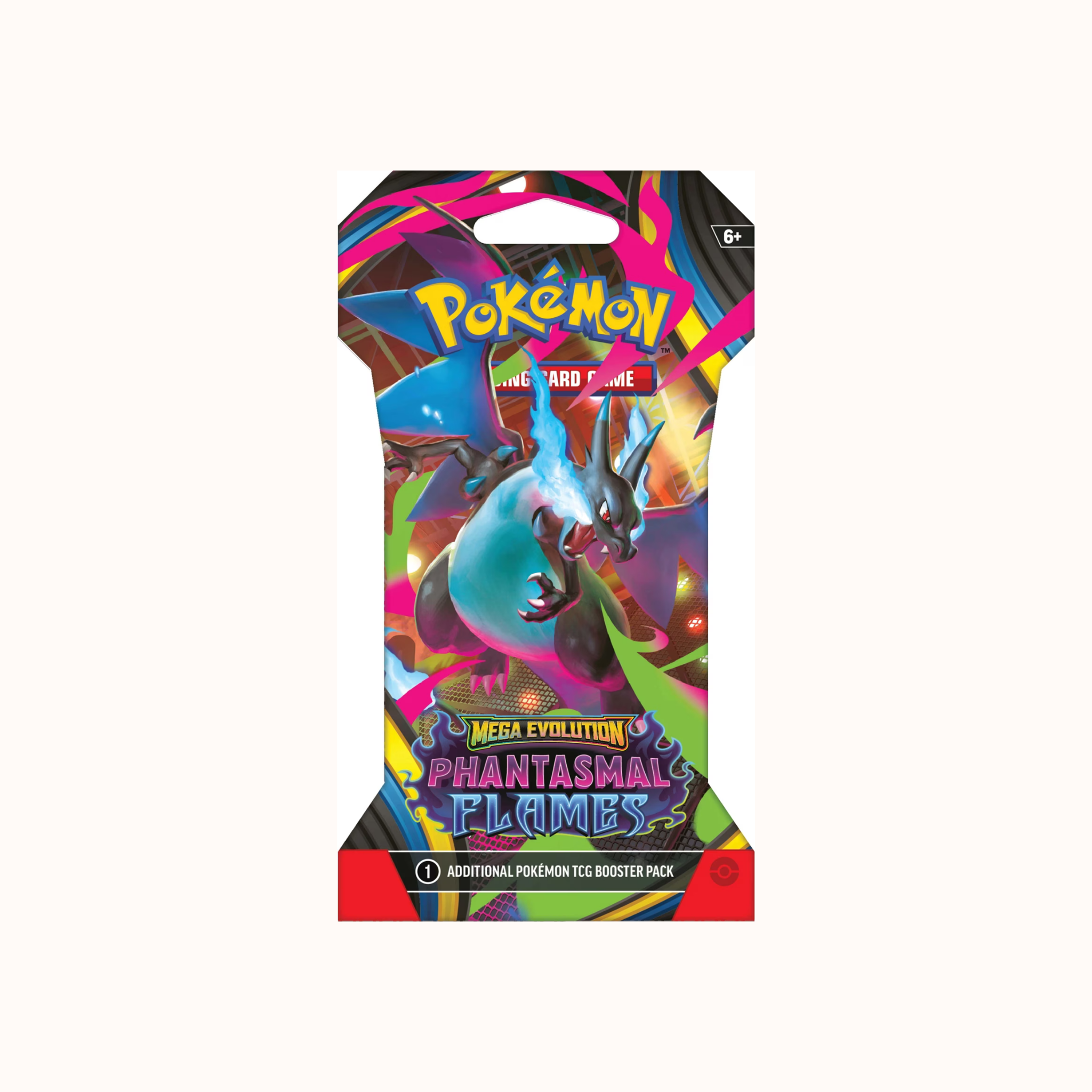 Pokemon TCG - Mega Evolution Phantasmal Flames Hanging Blister Pack