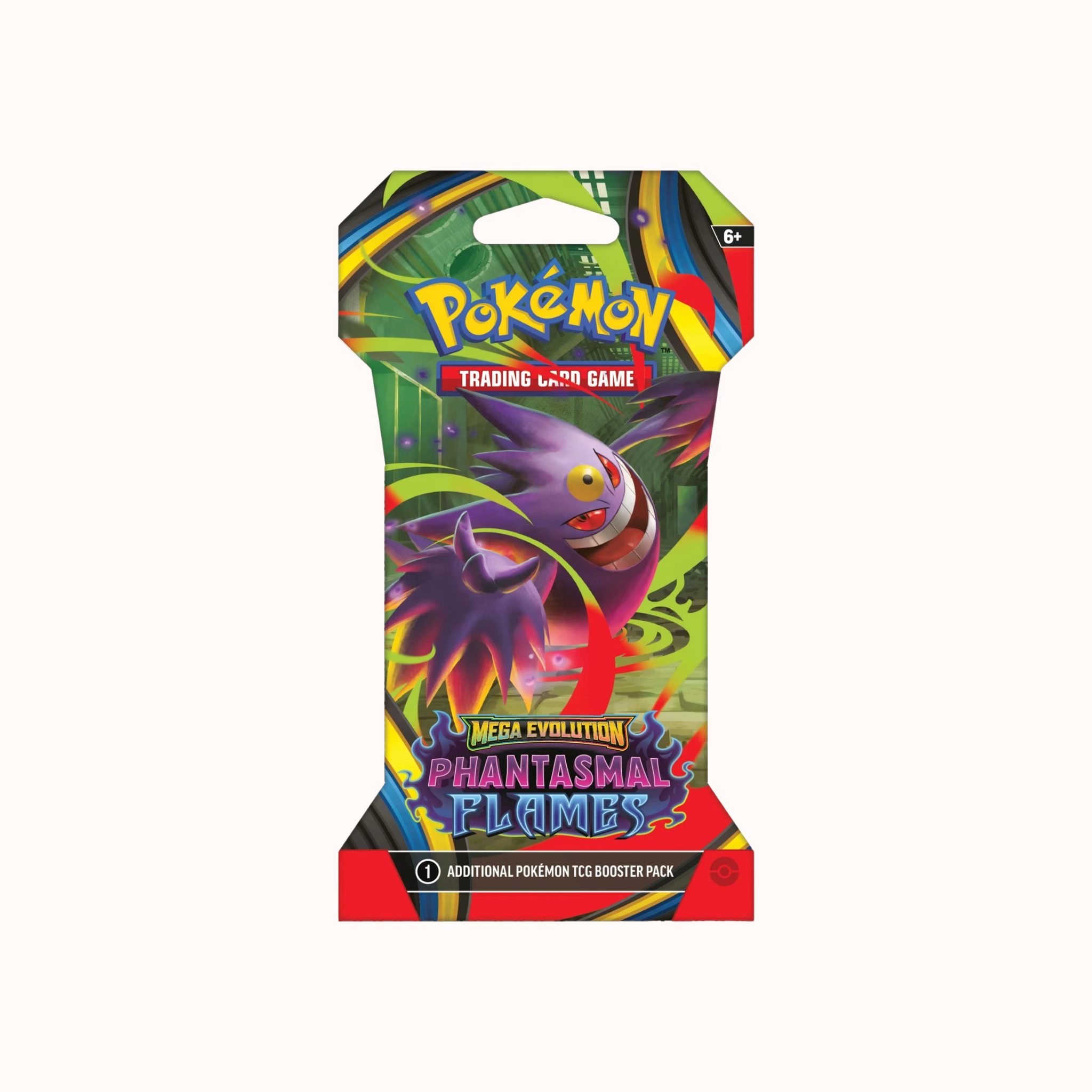 Pokemon TCG - Mega Evolution Phantasmal Flames Hanging Blister Pack