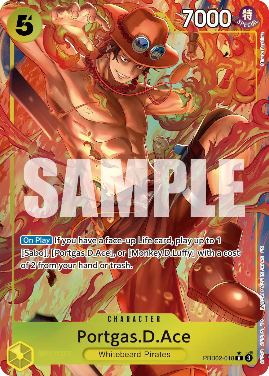 Portgas.D.Ace - PRB02-018 PRB02-018 (Parallel)