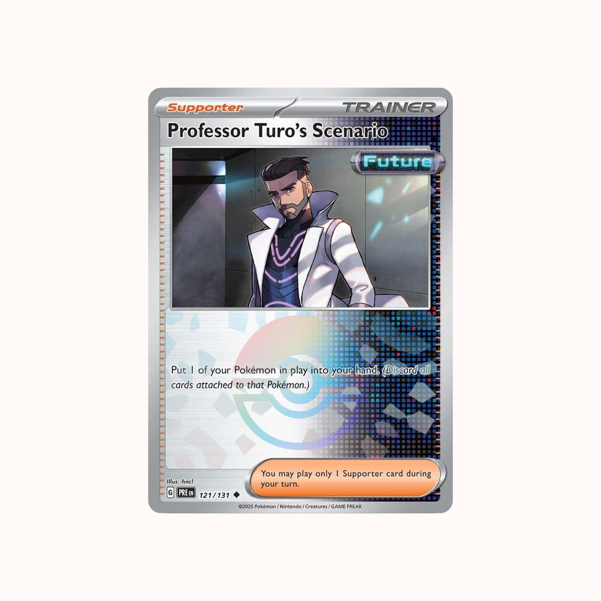 Professor Turo's Scenario 121/131 Pokeball Prismatic Evolution