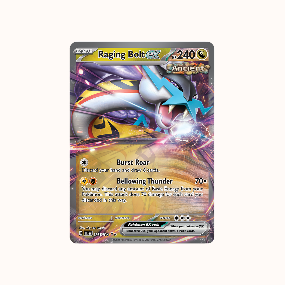 Raging Bolt ex 123/162 TEF