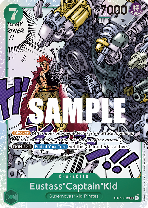 Eustass"Captain"Kid ST02-013