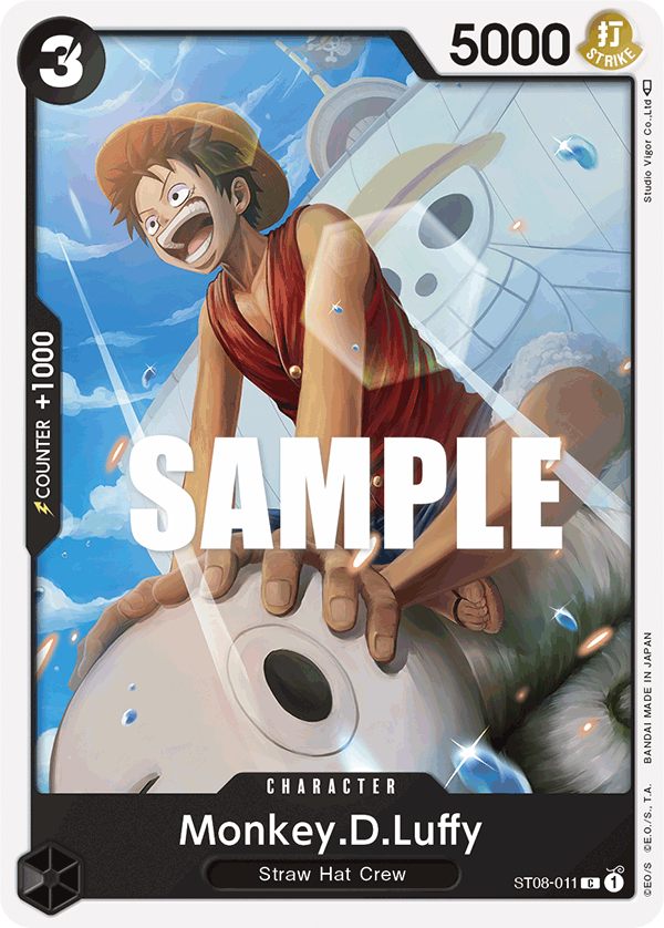 Monkey.D.Luffy ST08-011