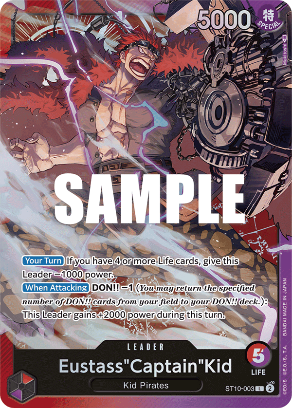 Eustass"Captain"Kid ST10-003