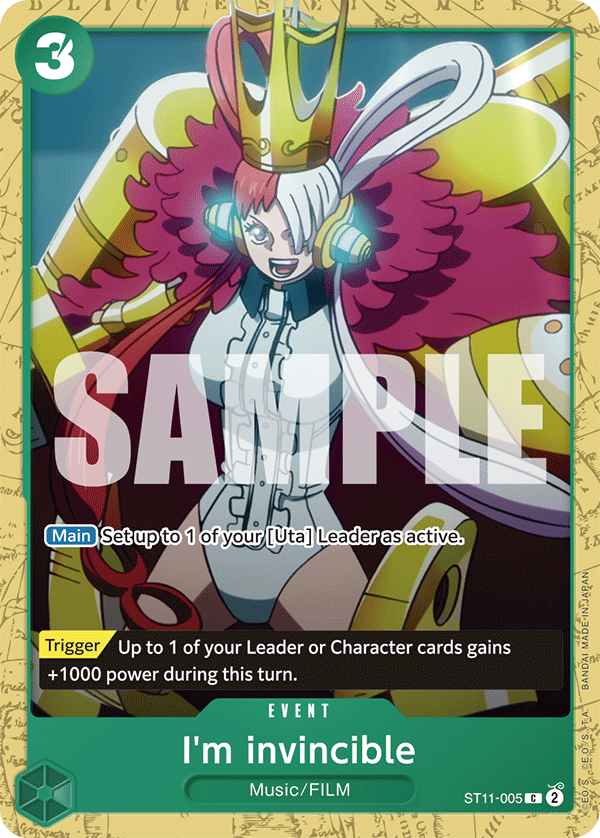 I'm invincible ST11-005 (Parallel)