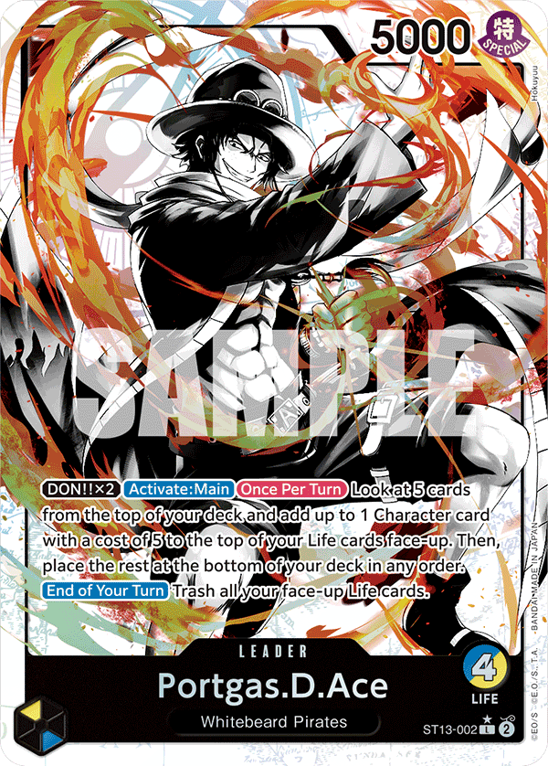 Portgas.D.Ace ST13-002 (Parallel)