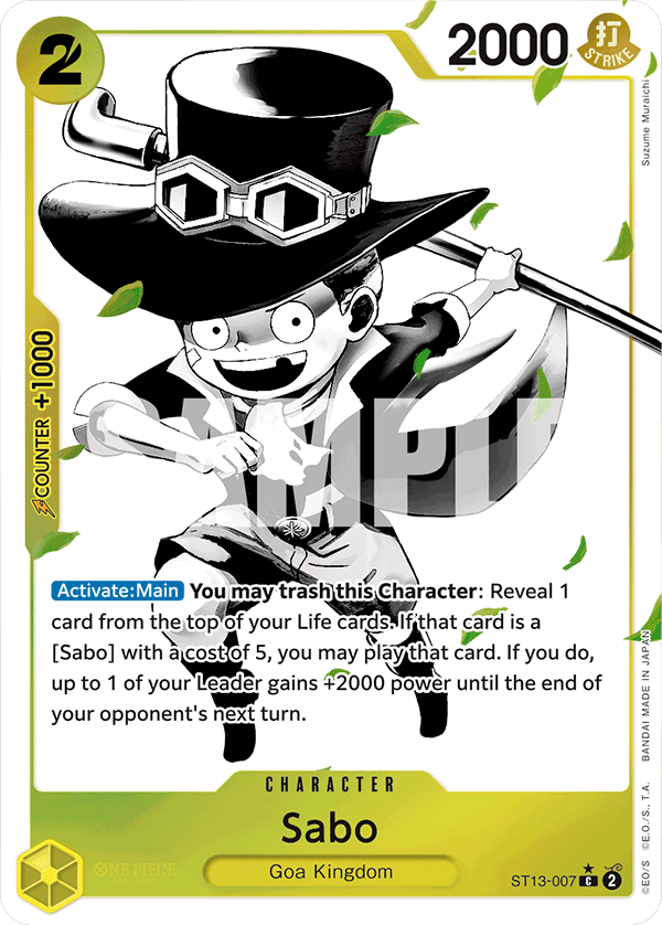 Sabo ST13-007 (Parallel)