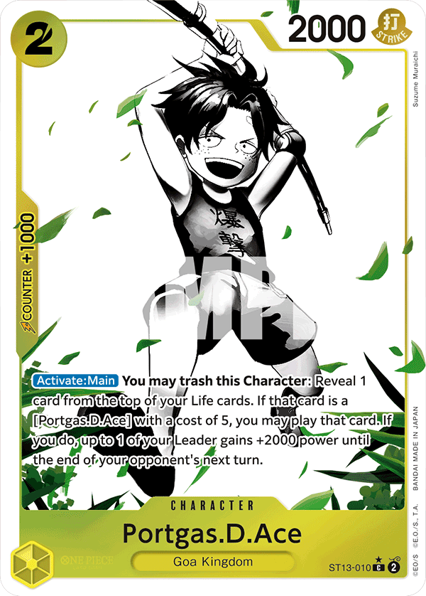 Portgas.D.Ace ST13-010 (Parallel)