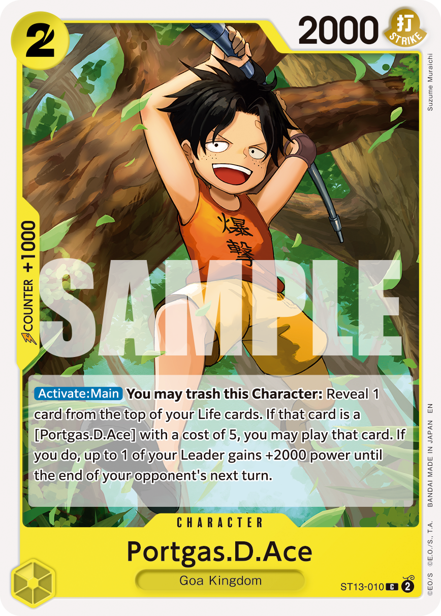 Portgas.D.Ace ST13-010 (Reprint)