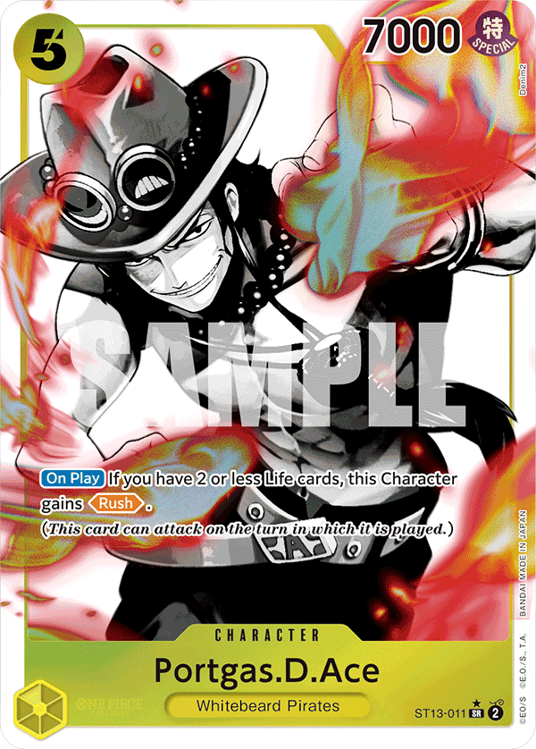 Portgas.D.Ace ST13-011 (Parallel)