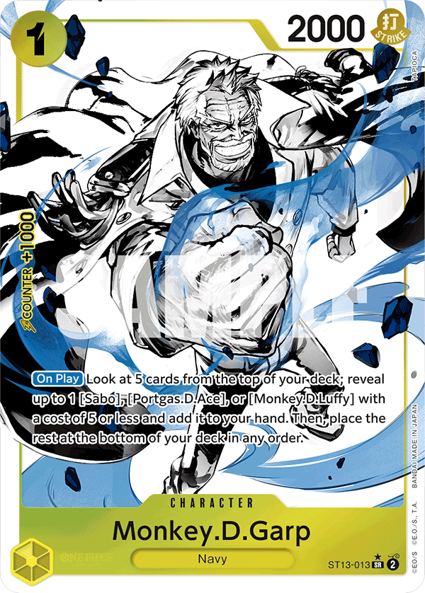 Monkey.D.Garp ST13-013 (Parallel)