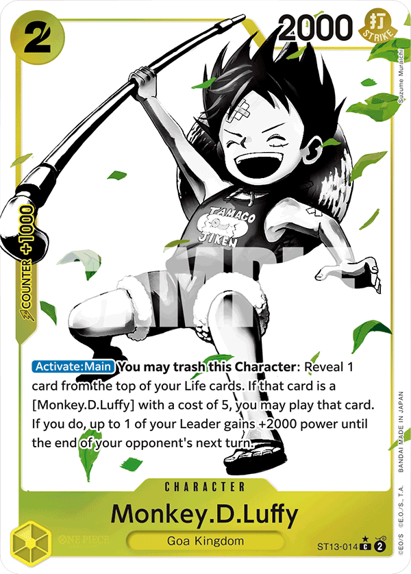 Monkey.D.Luffy ST13-014 (Parallel)