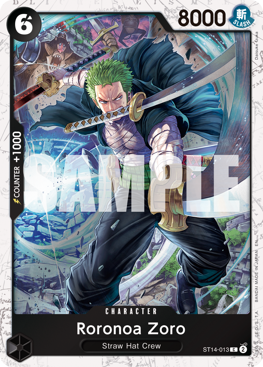 Roronoa Zoro ST14-013 (Parallel)