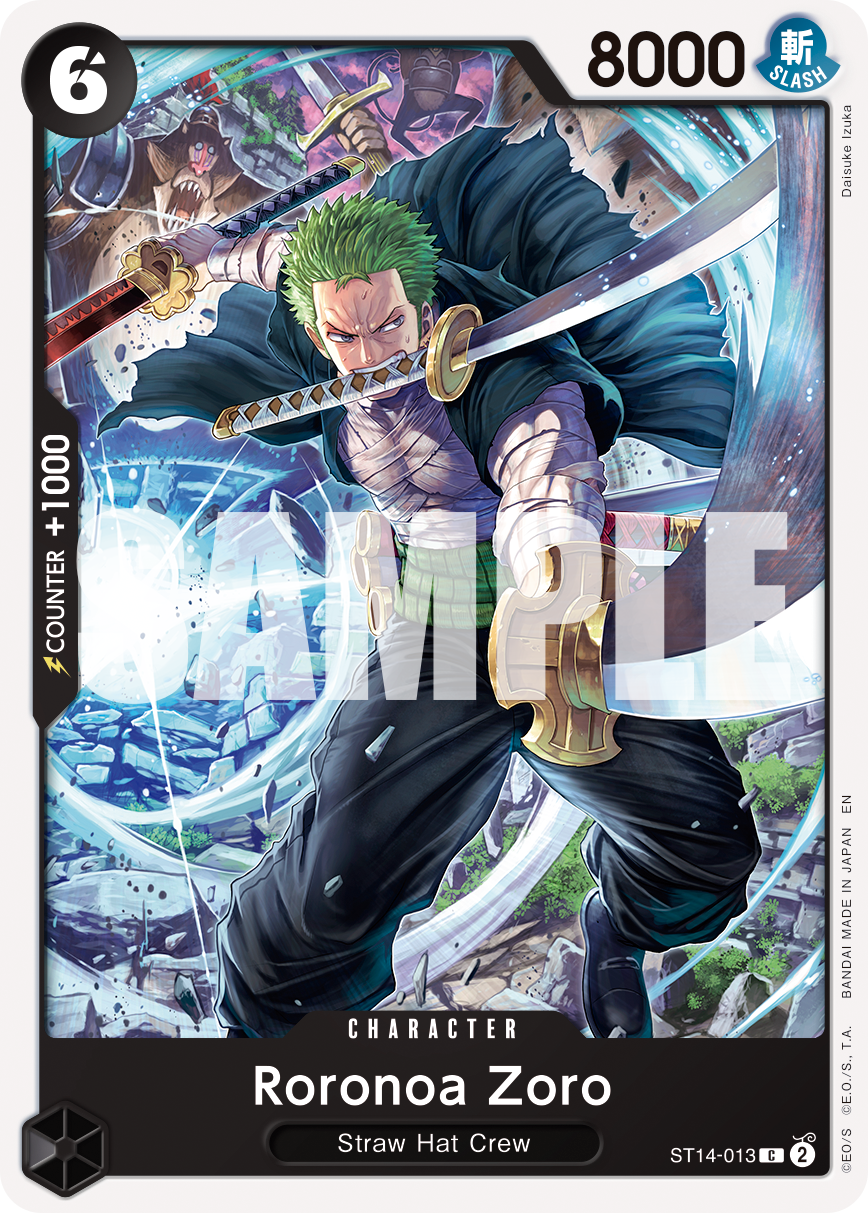 Roronoa Zoro ST14-013 (Reprint)