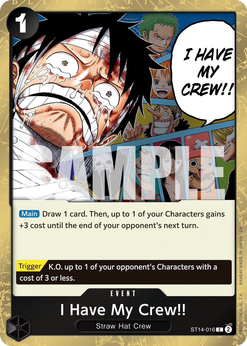 I Have My Crew!! ST14-016 (Parallel)