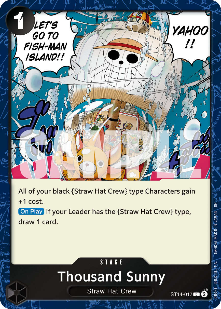 Thousand Sunny ST14-017 (Parallel)