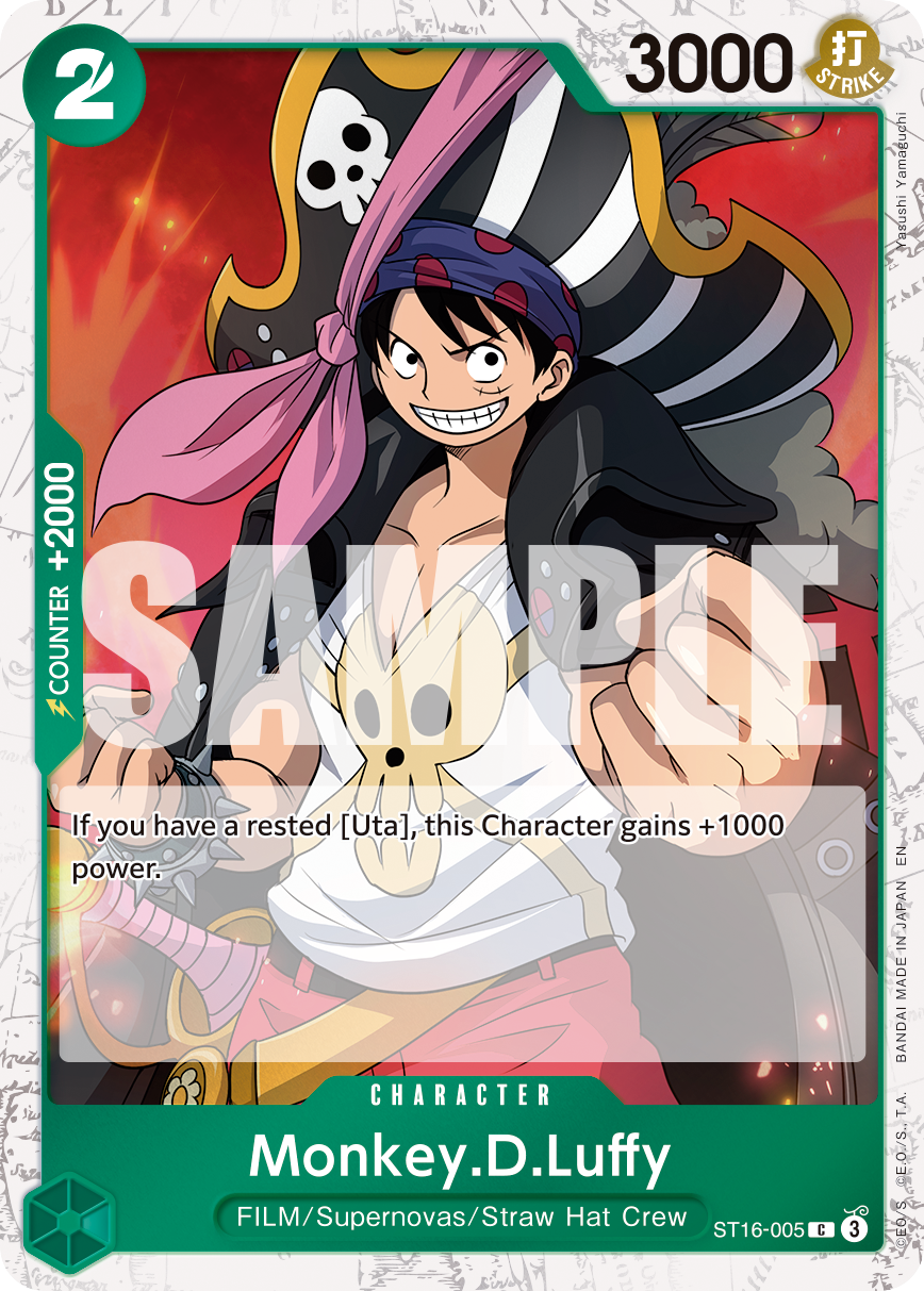 Monkey.D.Luffy ST16-005 (Parallel)