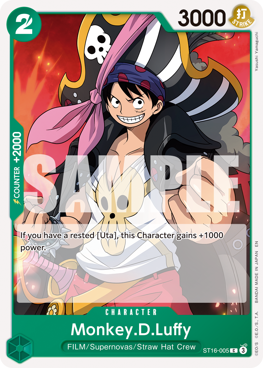 Monkey.D.Luffy ST16-005 (Reprint)