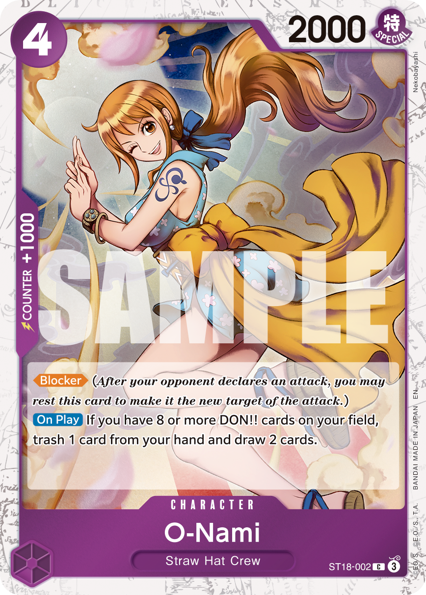 O-Nami - ST18-002 ST18-002 (Parallel)