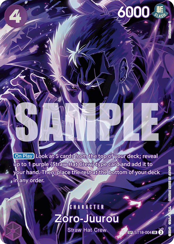 Zoro-Juurou ST18-004 (SP)