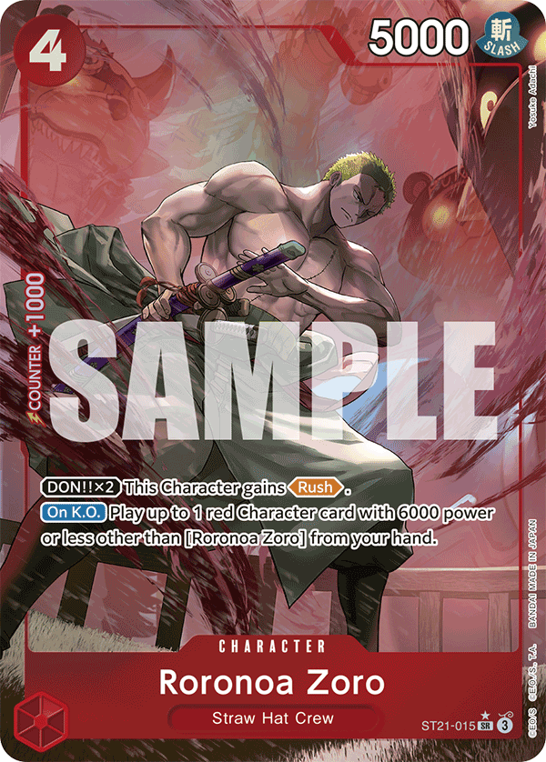 Roronoa Zoro ST21-015 (Parallel)