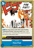 Fire Fist ST22-017