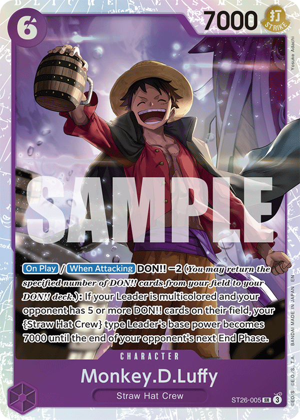 Monkey.D.Luffy ST26-005