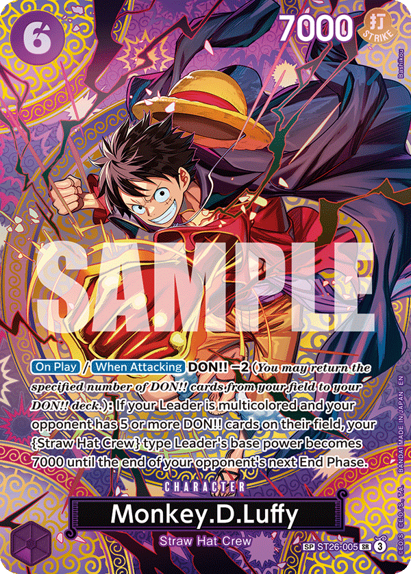 Monkey.D.Luffy ST26-005 (SP)