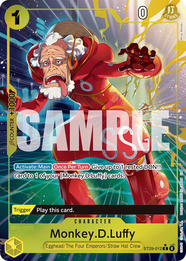 Monkey.D.Luffy ST29-012 (Parallel)