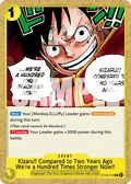 Kizaru!! Compared to Two Years Ago We're a Hundred Times Stronger Now!! ST29-016