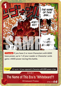 The Name of This Era Is "Whitebeard"!! ST30-015 (Parallel)