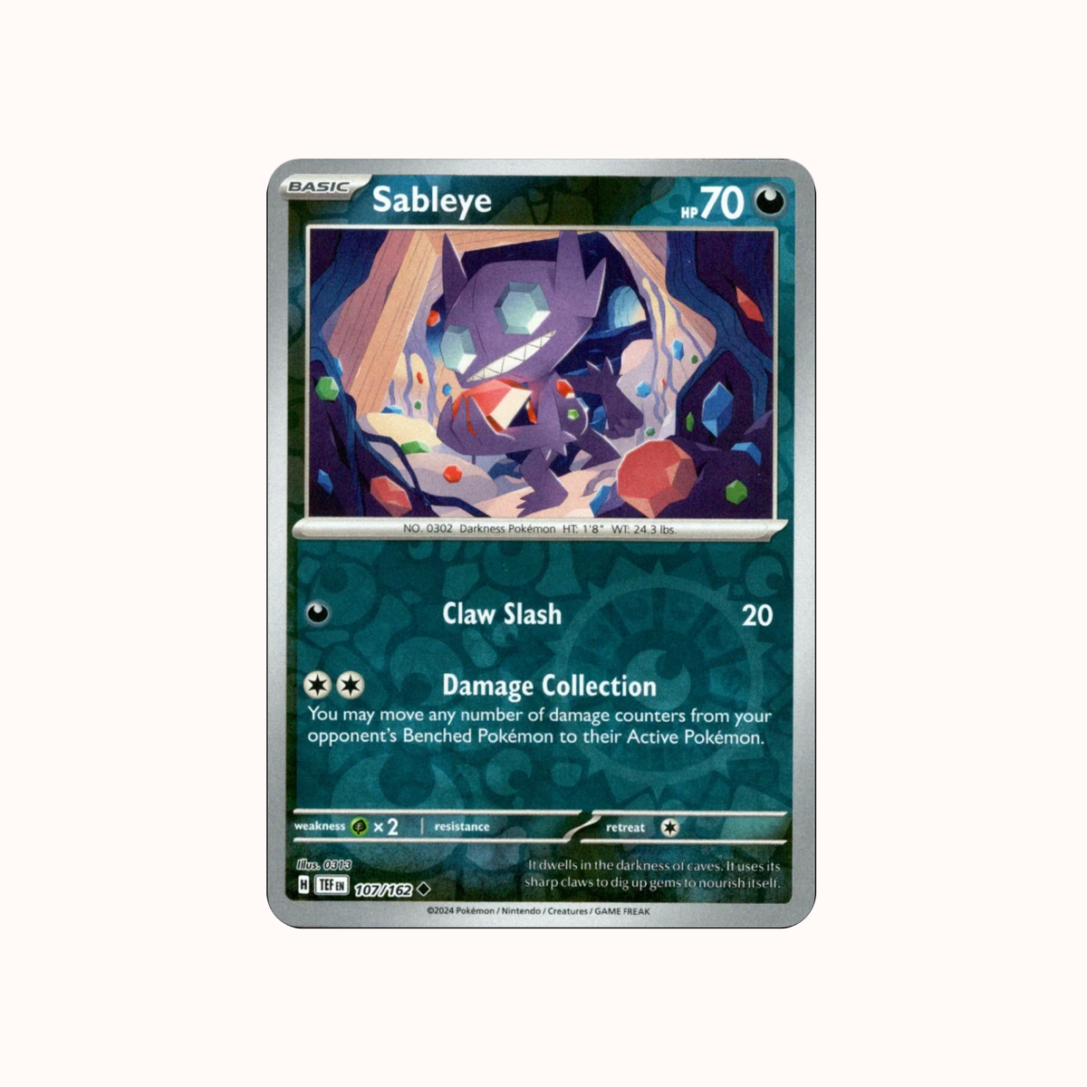 Sableye 107/162 TEF