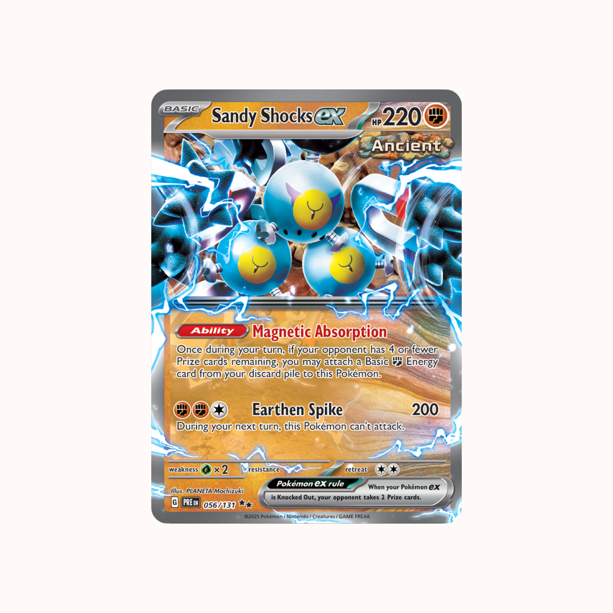 Sandy Shocks ex 056/131 Prismatic Evolution