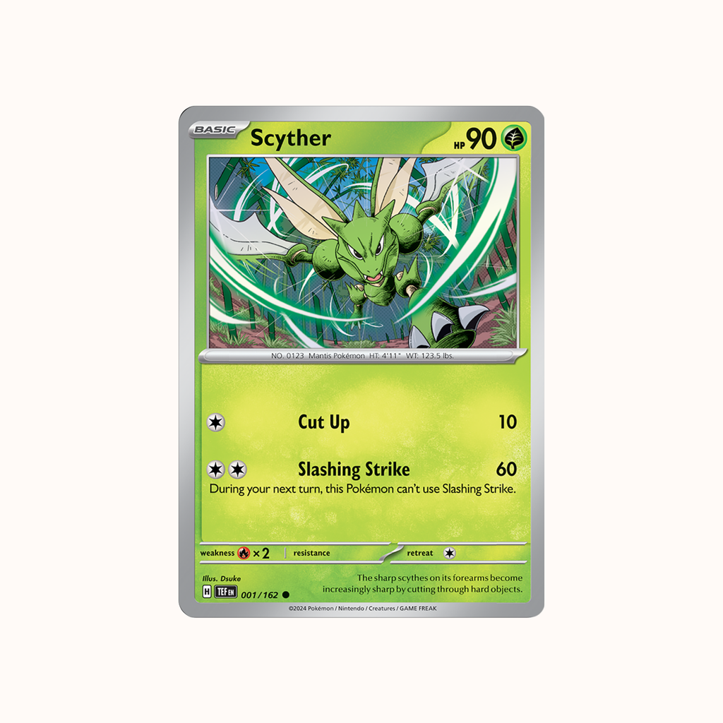 Scyther 001/162 TEF