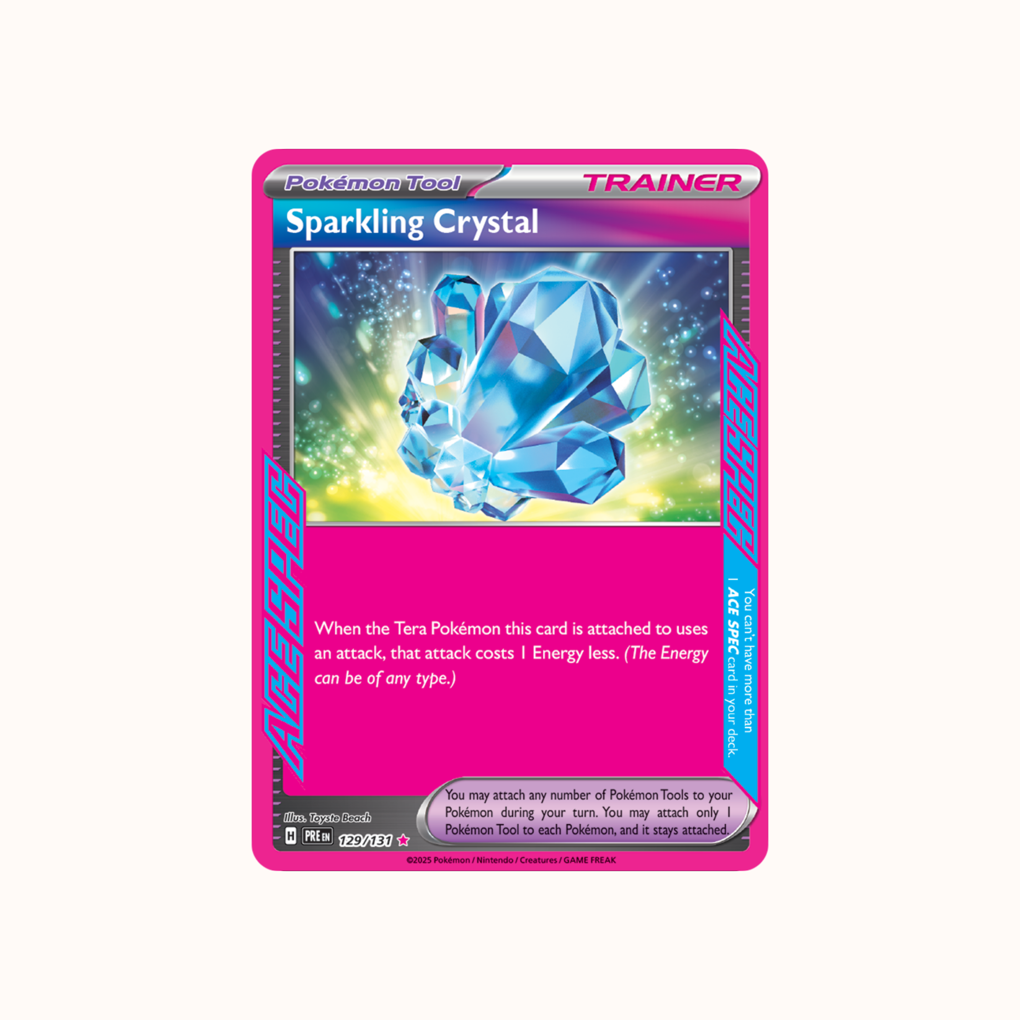 Sparkling Crystal 129/131 Prismatic Evolution