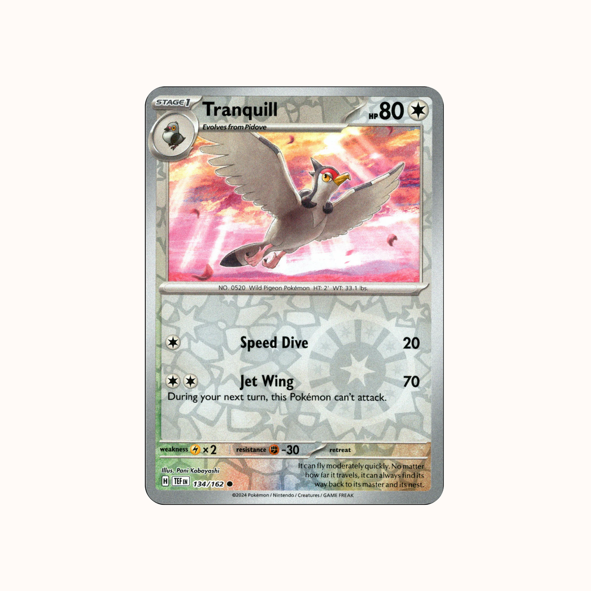 Tranquill 134/162 TEF