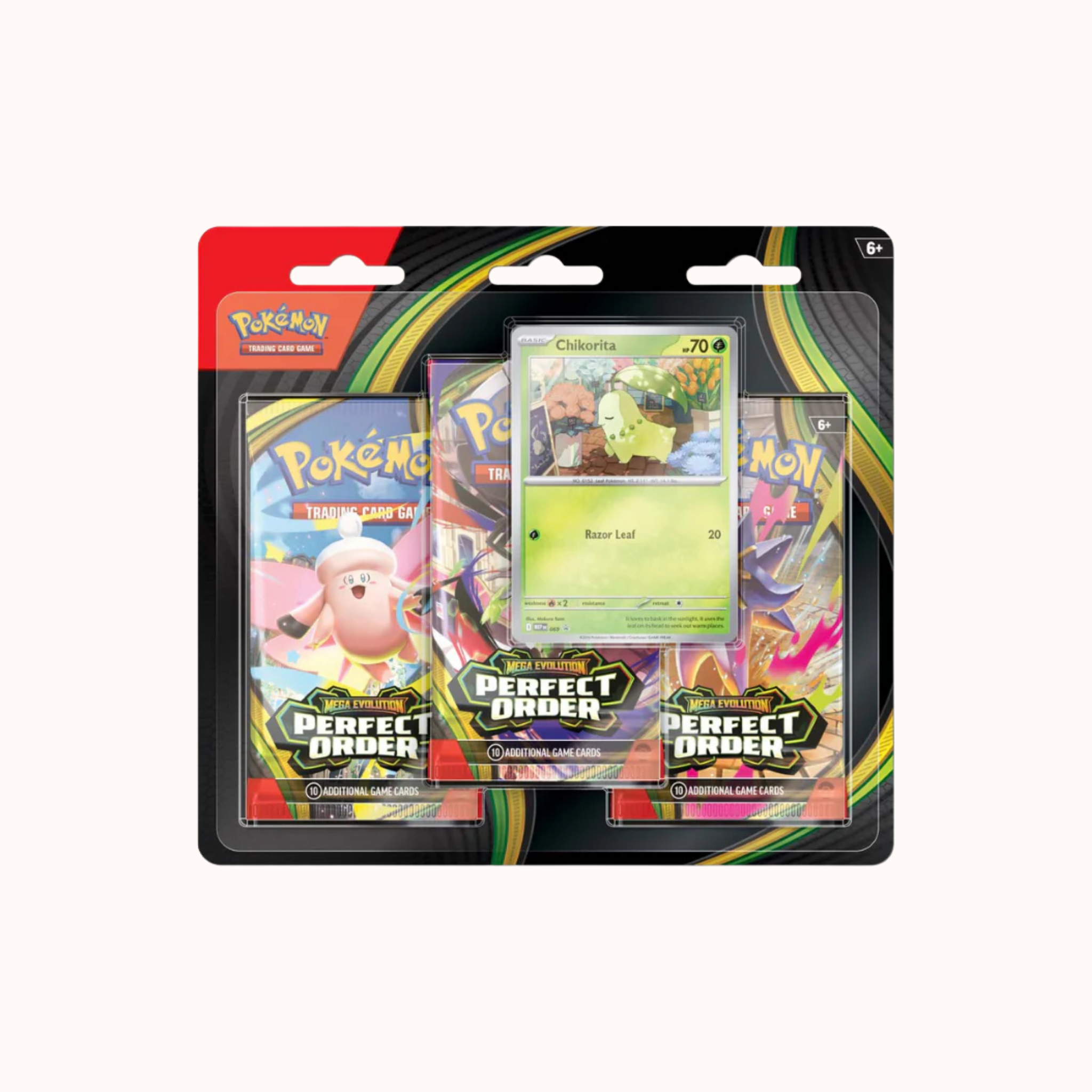 Pokemon TCG - Perfect Order Three Booster Blister Pack