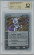 2004 Ex Team Rocket Returns #99 Rocket's MewTwo ex Holo R Beckett 9.5